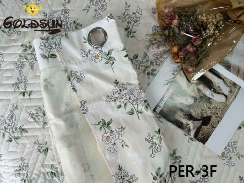 SET EDREDÓN DE VERANO 7 PIEZAS CON CORTINA