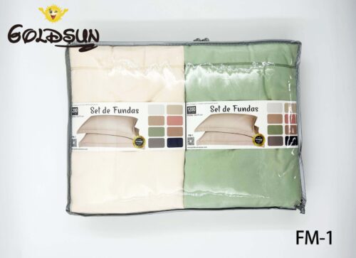 FUNDAS DE ALMOHADA DE ALGODON PREMIUM