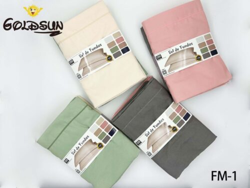 FUNDAS DE ALMOHADA DE ALGODON PREMIUM