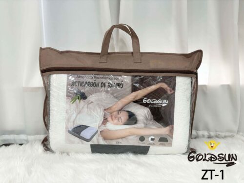 ALMOHADA VISCOELÁSTICA CON ACTICARBÓN DE BAMBÚ