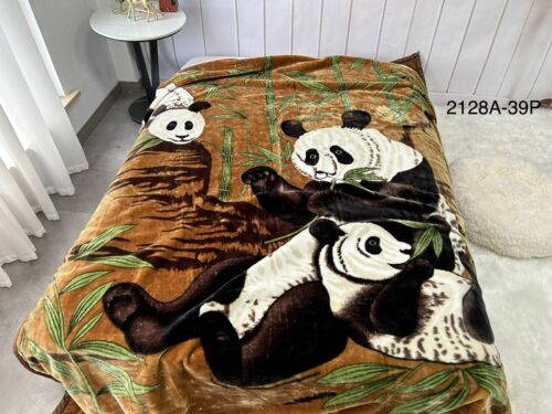 FRAZADA DE TERCIOPELO DOBLE CARA 2 PAÑOS 3 KG