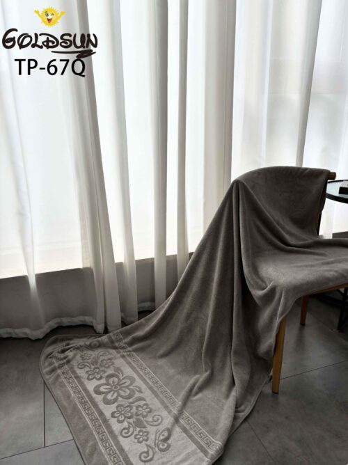 TOALLA MICROFIBRA C.E. ALTO RELIEVE 90X160 CM