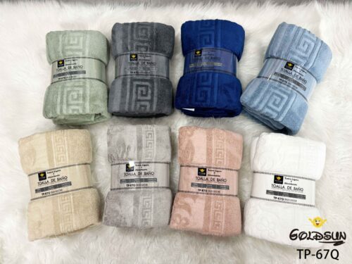 TOALLA MICROFIBRA C.E. ALTO RELIEVE 90X160 CM