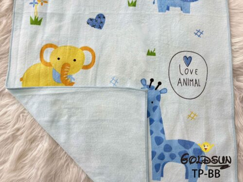 TOALLA MICROFIBRA BEBE CON DISEÑO 60X120 CM
