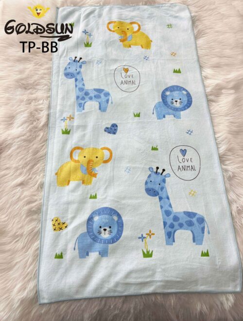 TOALLA MICROFIBRA BEBE CON DISEÑO 60X120 CM