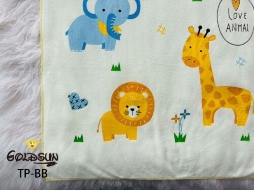 TOALLA MICROFIBRA BEBE CON DISEÑO 60X120 CM