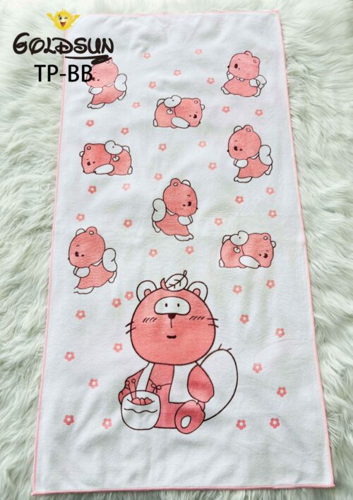 TOALLA MICROFIBRA BEBE CON DISEÑO 60X120 CM