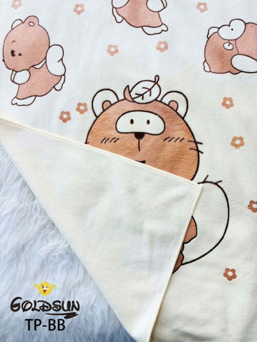 TOALLA MICROFIBRA BEBE CON DISEÑO 60X120 CM