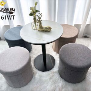 ASIENTO DE ALMACENAMIENTO DESARMABLE CIRCULAR