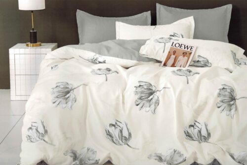 COBERTOR TELA CON TELA ACOLCHADO 5 PIEZAS PREMIUM