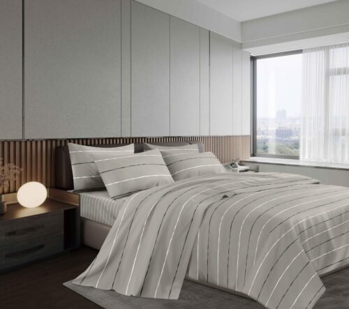 COBERTOR TELA CON TELA ACOLCHADO 5 PIEZAS PREMIUM