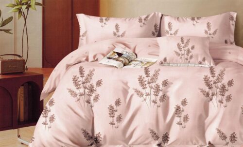 COBERTOR TELA CON TELA ACOLCHADO 5 PIEZAS PREMIUM