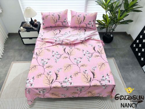 SET DE SÁBANAS 4 PIEZAS ESTAMPADA