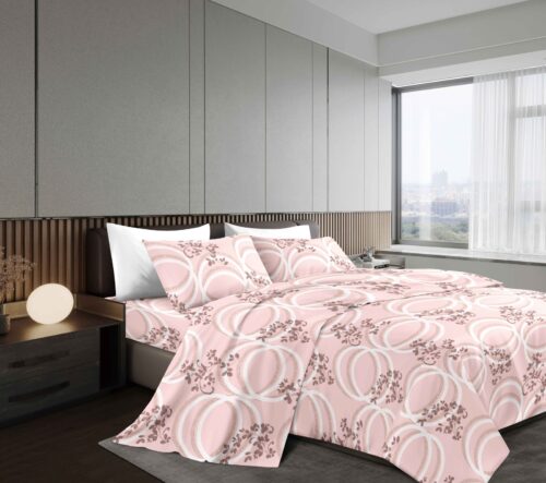 SET DE SÁBANAS 4 PIEZAS ESTAMPADA