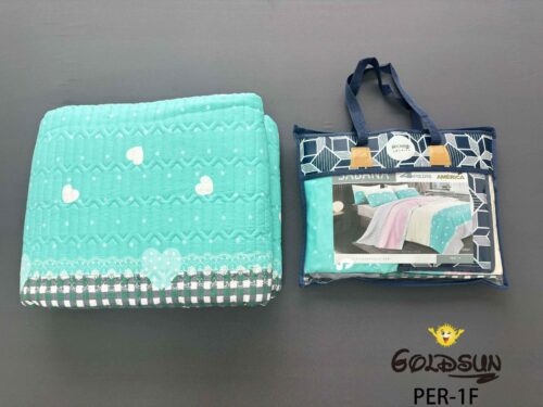 SET EDREDÓN DE VERANO 7 PIEZAS 2 PLAZAS