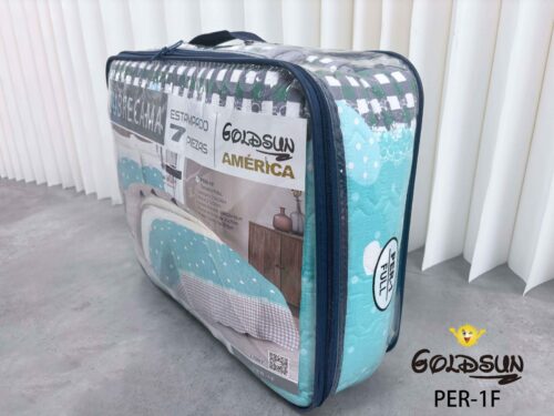 SET EDREDÓN DE VERANO 7 PIEZAS 2 PLAZAS