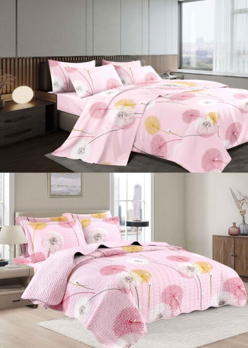 SET EDREDÓN DE VERANO 7 PIEZAS 2 PLAZAS