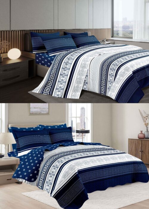 SET EDREDÓN DE VERANO 7 PIEZAS 2 PLAZAS