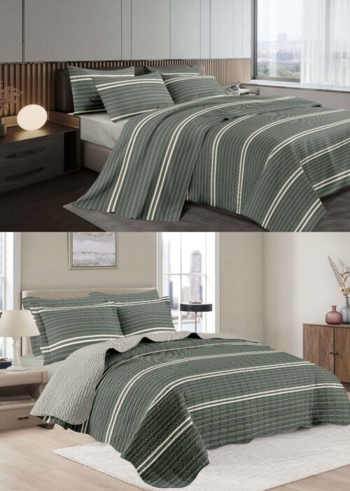 SET EDREDÓN DE VERANO 7 PIEZAS 2 PLAZAS