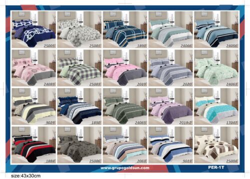 SET DE COBERTOR 5 PIEZAS JUVENIL
