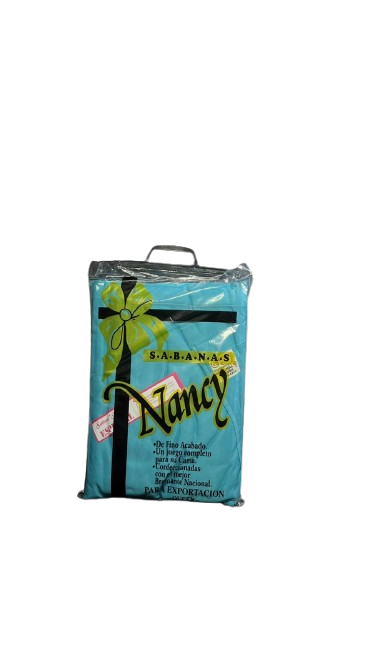 JUEGO DE SABANAS SET DE 4 PIEZAS NANCY ESTAMPADO