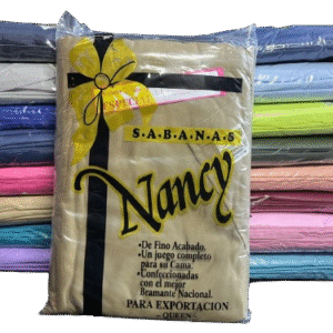 JUEGO DE SABANAS SET DE 4 PIEZAS NANCY ESTAMPADO