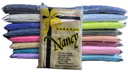 JUEGO DE SABANAS SET DE 4 PIEZAS NANCY ESTAMPADO