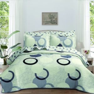 SET DE COBERTOR 7 PIEZAS  QUEEN