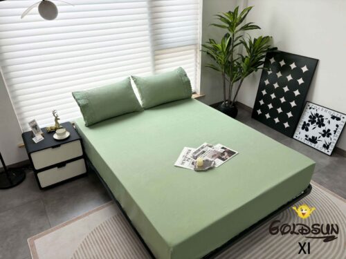 SET DE SÁBANAS 4 PIEZAS CON ESTAMPADO Y BORDADO INGLES PREMIUM