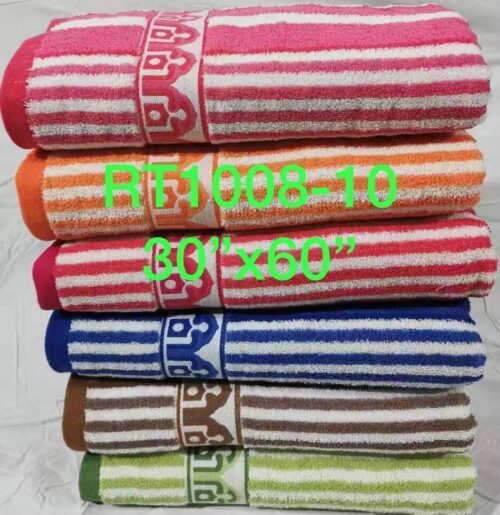 TOALLAS EN 100% ALGODON DIFERENTES MODELOS X DOCENA