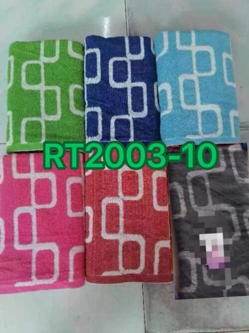 TOALLAS EN 100% ALGODON DIFERENTES MODELOS X DOCENA