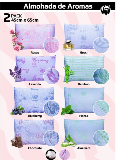 ALMOHADA GEMELAS DE AROMAS (MILAGROS)