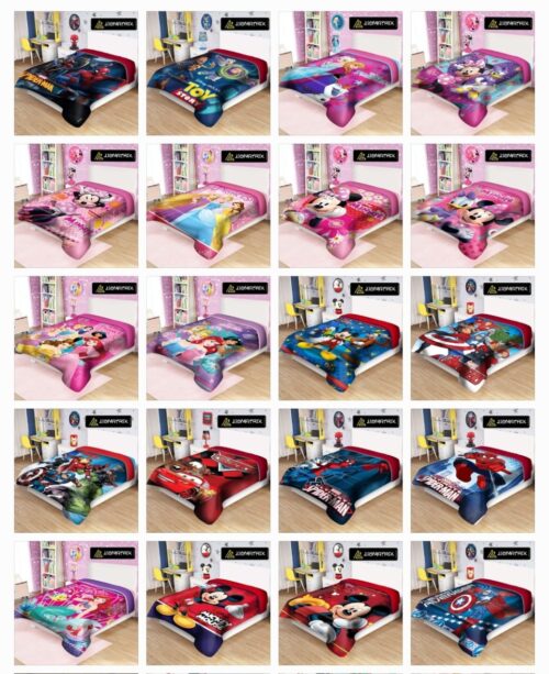 COBERTOR TELA CON TELA DISNEY