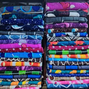 COBERTOR ACOLCHADO PIEL CON CARNERO