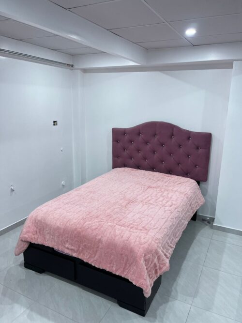 MANTA TRENZADA COLOR ENTERO